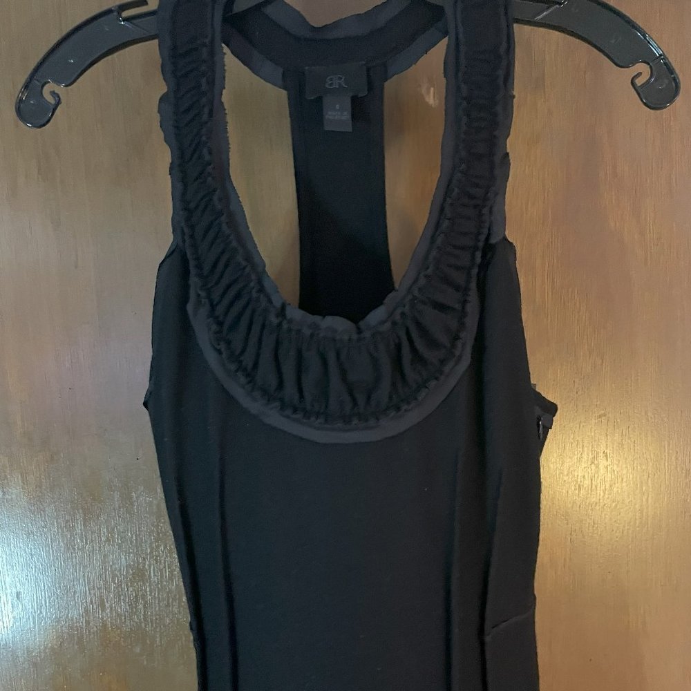 Banana Republic Monogram little black racerback wool dress - Sz 6